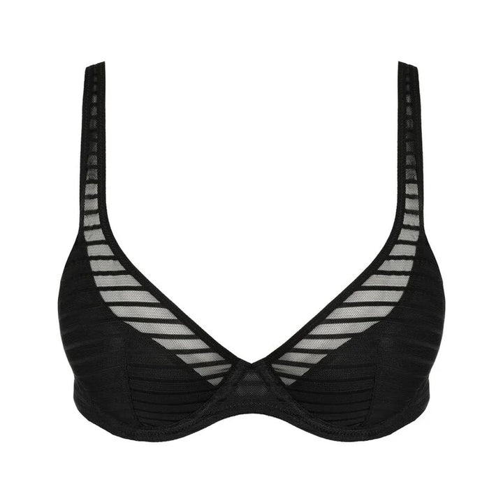 Marie Jo - Basyl Half Padded Plunge Bra Black