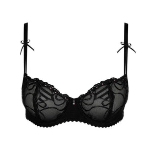 Marie Jo - Noova Balcony Bra Vertical Seam Black