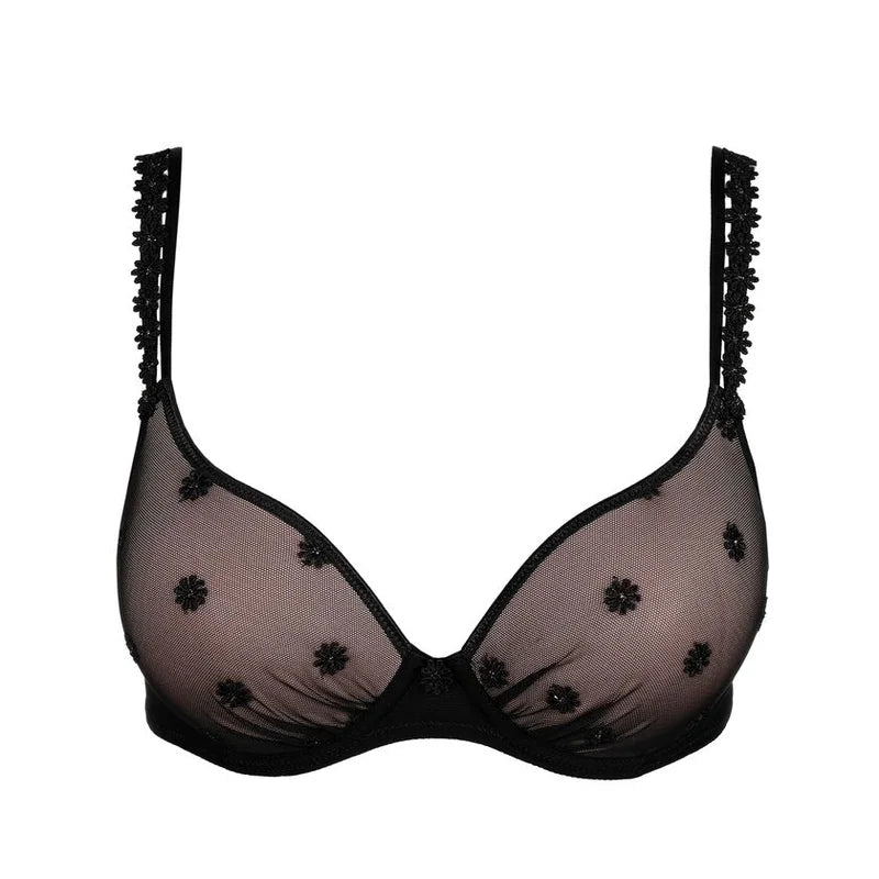 Marie Jo - Daisy Padded Bra Heartshape Black