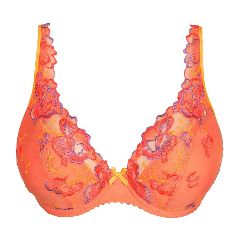 PrimaDonna - Devdaha Half Padded Plunge Bra Sunset Blush