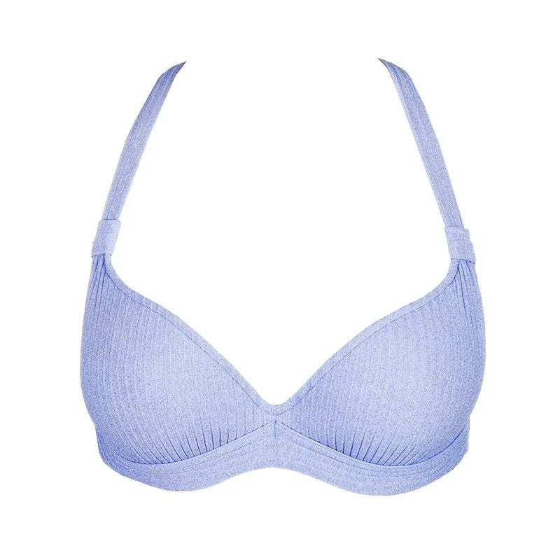 Marie Jo Swimwear - Tinjis Padded Plunge Bikini Top Sparkling Dusk