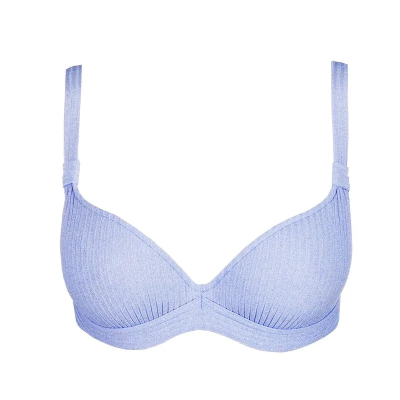 Marie Jo Swimwear - Tinjis Padded Plunge Bikini Top Sparkling Dusk