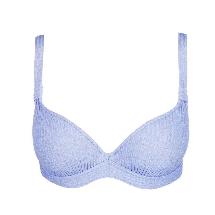 Marie Jo Swimwear - Tinjis Padded Plunge Bikini Top Sparkling Dusk