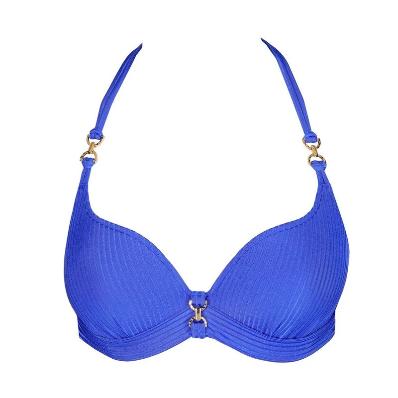 Marie Jo Swimwear - Emly Padded Bikini Top Heartshape Electric Blue