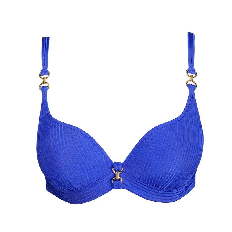 Marie Jo Swimwear - Emly Padded Bikini Top Heartshape Electric Blue