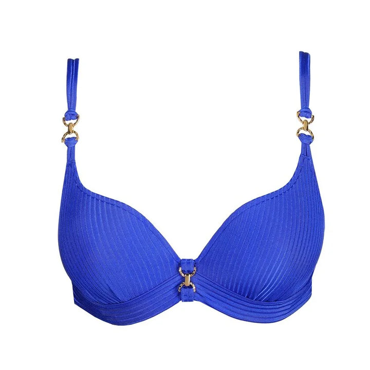 Marie Jo Swimwear - Emly Padded Bikini Top Heartshape Electric Blue
