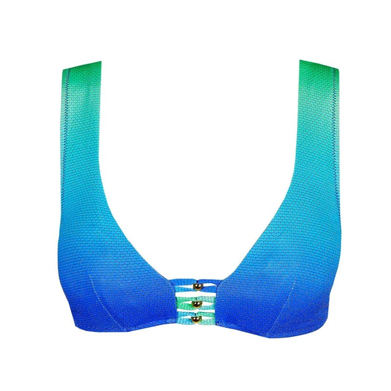 Marie Jo Swimwear - Nusa Dua Padded Triangle Bikini Top Seascape
