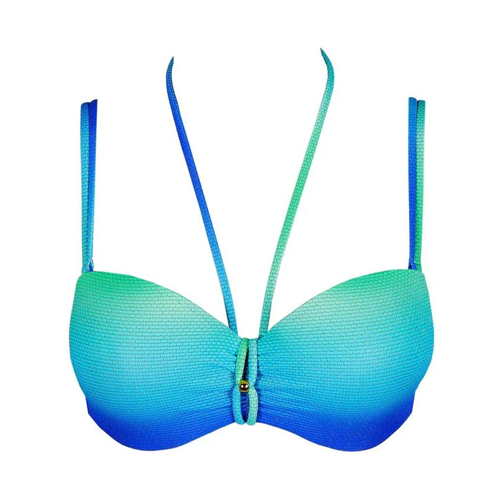 Marie Jo Swimwear - Nusa Dua Padded Strapless Bikini Top Seascape