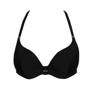Marie Jo Swimwear - Cassie Padded Bikini Top Heartshape Black