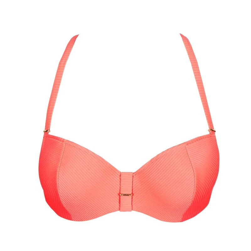 Marie Jo Swimwear - Cassie Padded Balcony Bikini Top Neon Fiesta