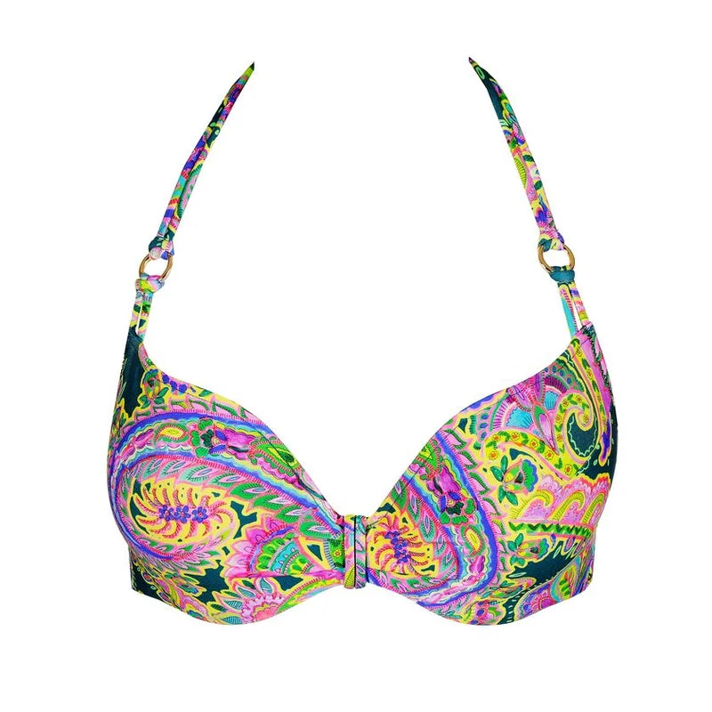 Marie Jo Swimwear - Jolise Padded Bikini Top Heartshape Tropical Paisley