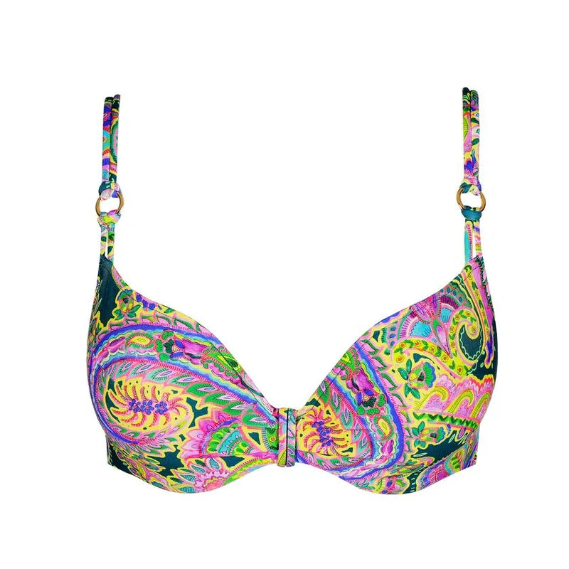 Marie Jo Swimwear - Jolise Padded Bikini Top Heartshape Tropical Paisley