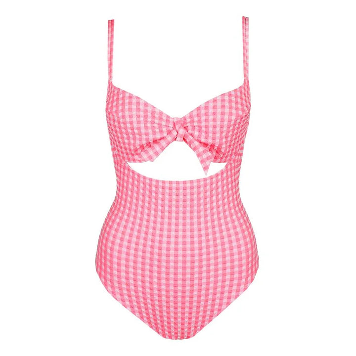 Marie Jo Swimwear - Mary Lynn Full Cup Swimsuit Rose Gingham