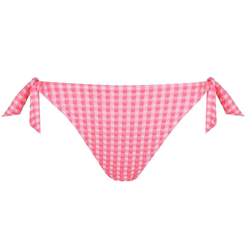 Marie Jo Swimwear - Mary Lynn Bikini Briefs Brazilian Rose Gingham