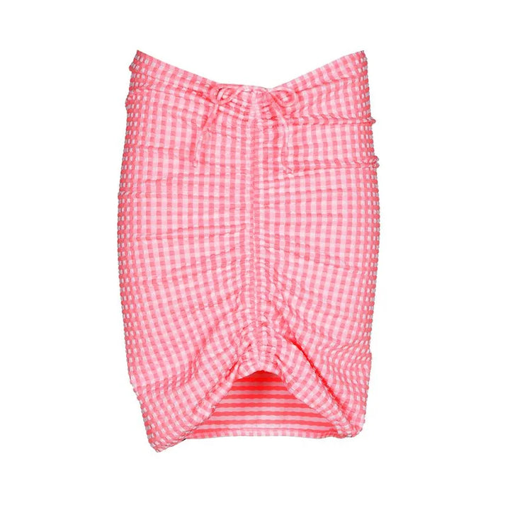 Marie Jo Swimwear - Mary Lynn Swimwear Stretch Skirt Rose Gingham