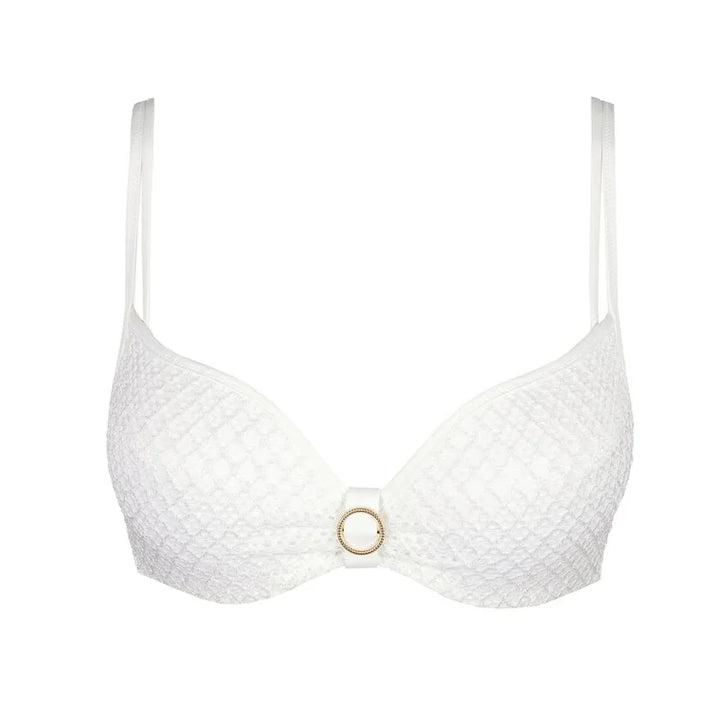 Marie Jo Swimwear - Taleah Padded Bikini Top Heartshape Elfin White