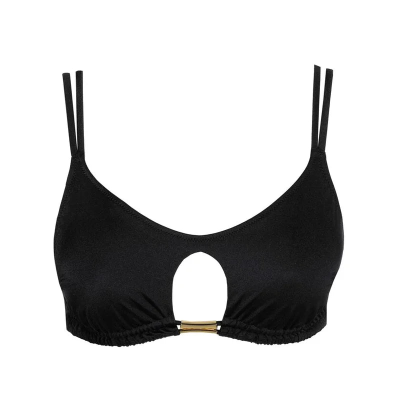 Marie Jo Swimwear - Hello Sunset Padded Triangle Bikini Top Black