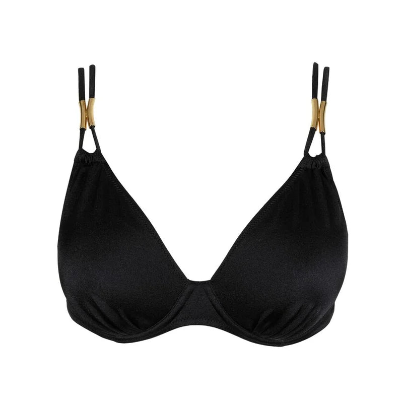 Marie Jo Swimwear - Hello Sunset Padded Bikini Top Heartshape Black