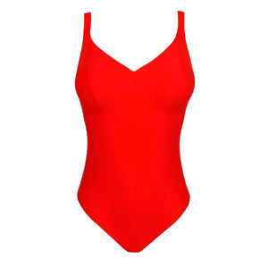 PrimaDonna Swimwear - Aswan Plunge Swimsuit Wireless Fiesta Red