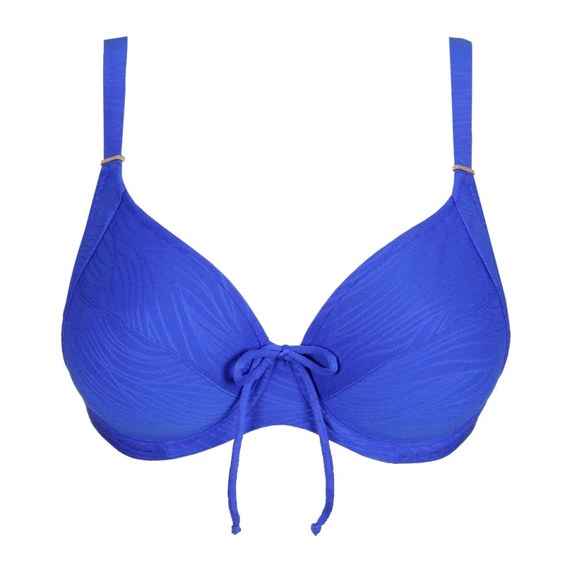 PrimaDonna Swimwear - Mantas Full Cup Bikini Top Electric Blue