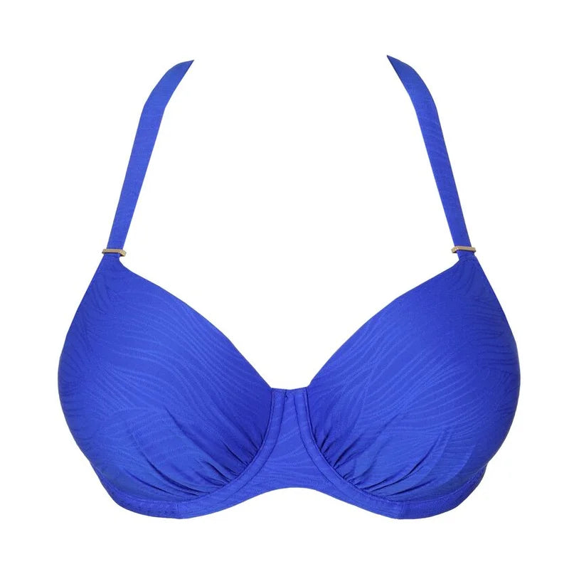 PrimaDonna Swimwear - Mantas Padded Balcony Bikini Top Electric Blue