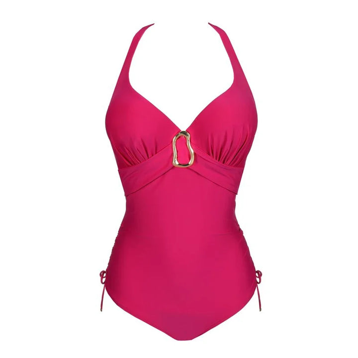 PrimaDonna Swimwear - Uvita Plunge Swimsuit Deep Magenta
