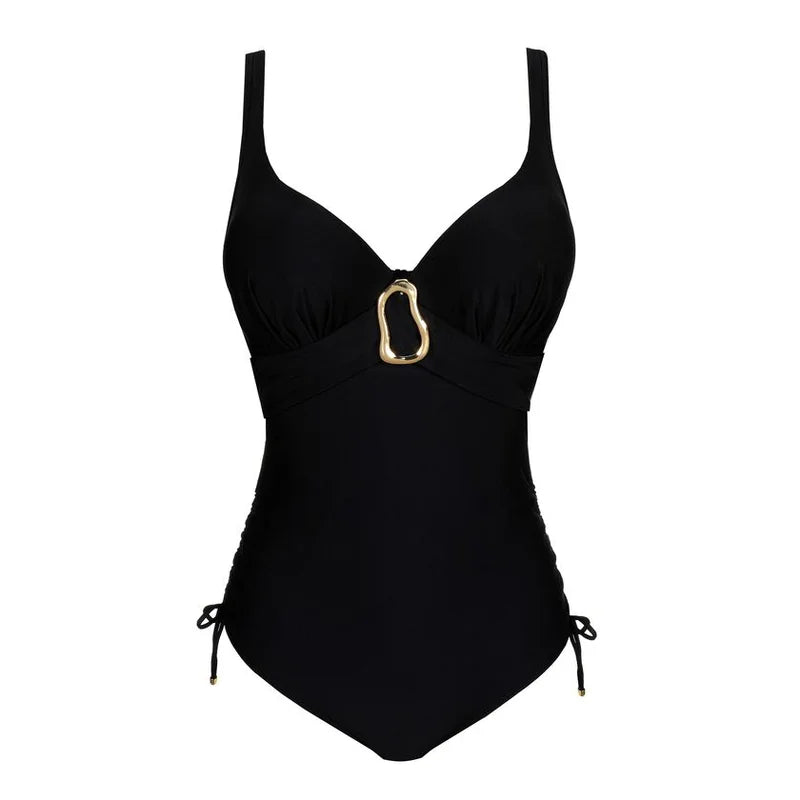 PrimaDonna Swimwear - Uvita Plunge Swimsuit Black