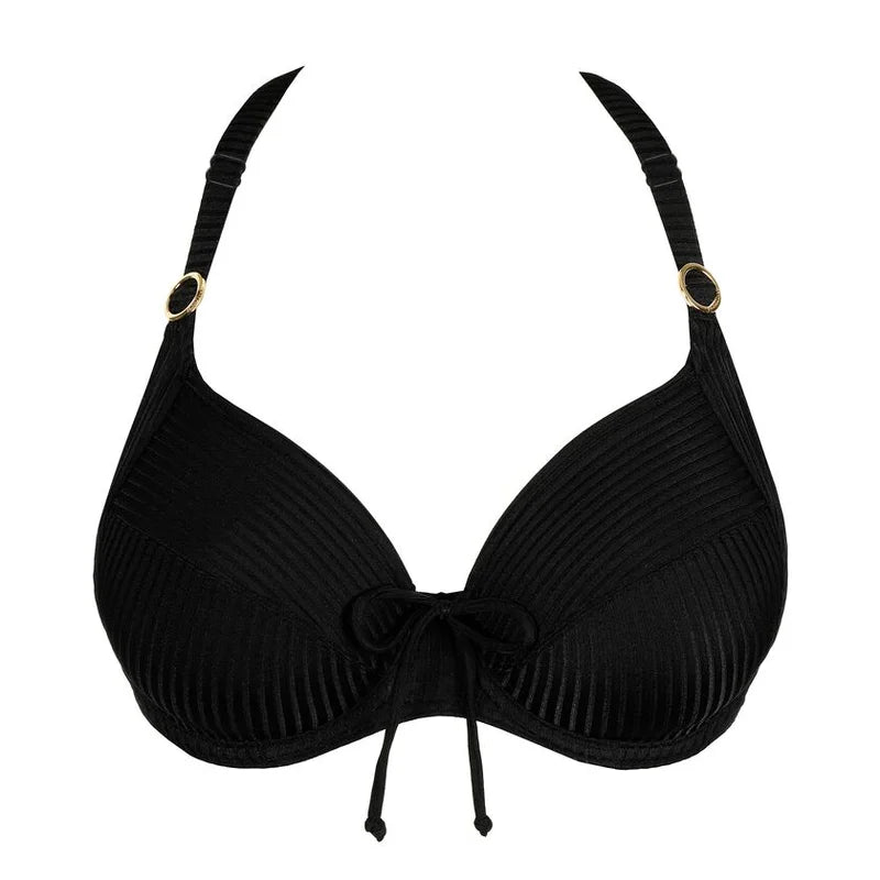 PrimaDonna Swimwear - Delray Full Cup Bikini Top Black