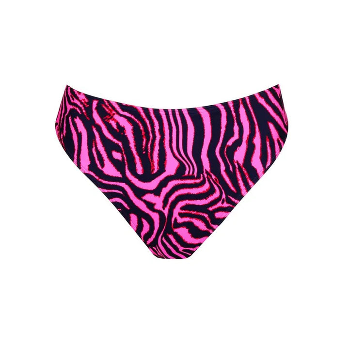 PrimaDonna Swimwear - Malabo Bikini Briefs Brazilian Hot Pink Zebra