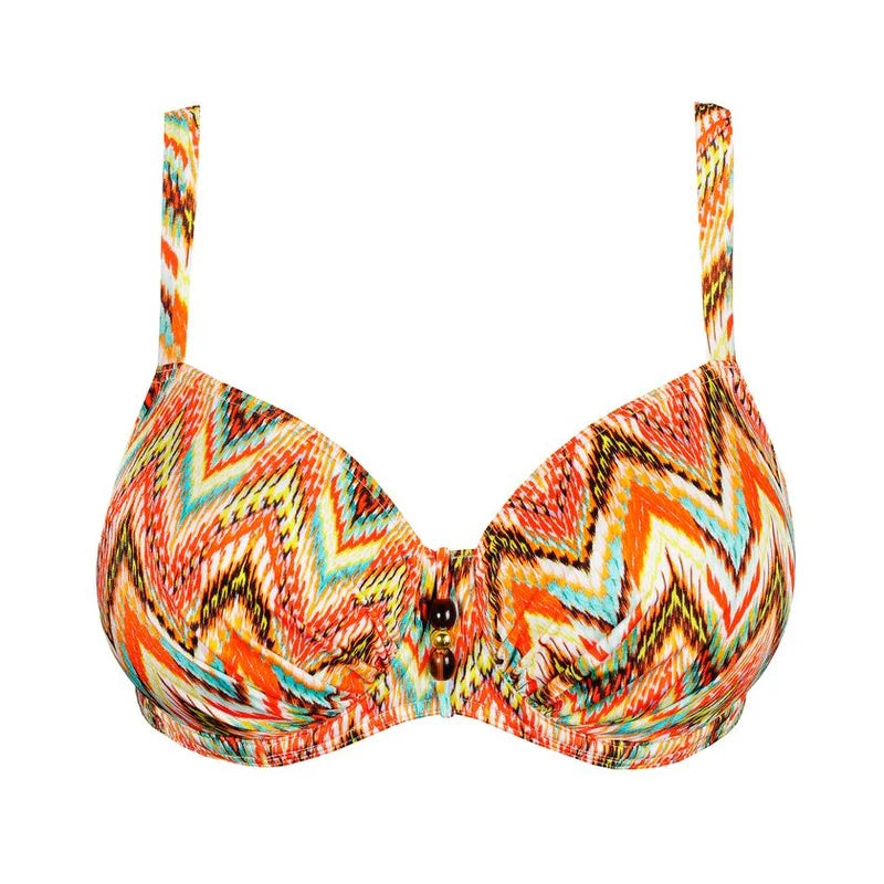 PrimaDonna Swimwear - Tubou Full Cup Bikini Top Ikat Summer