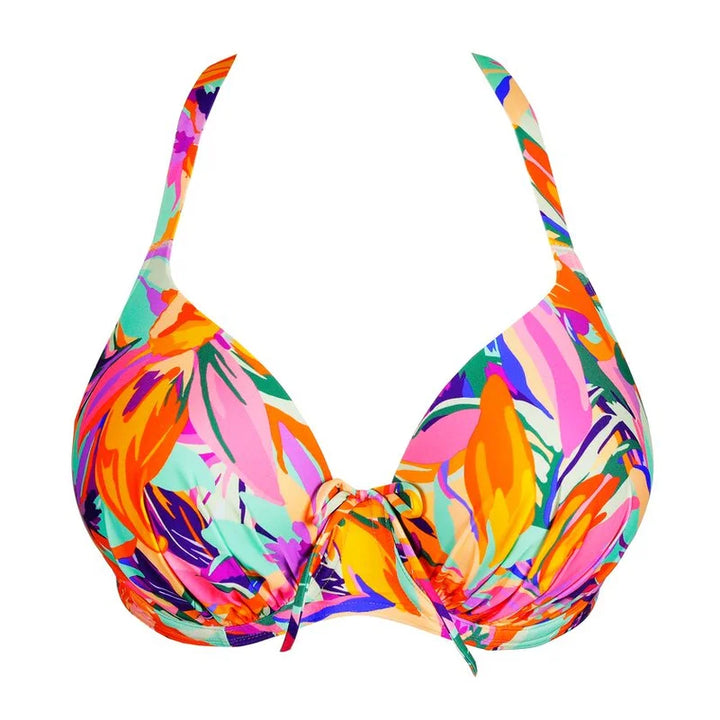 PrimaDonna Swimwear - Varadeo Padded Heartshape Bikini Top Bright Tropics