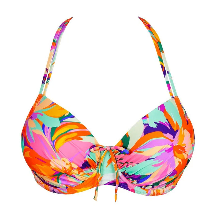 PrimaDonna Swimwear - Varadeo Padded Balcony Bikini Top Bright Tropics