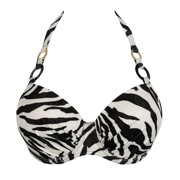 PrimaDonna Swimwear - Dalice Padded Balcony Bikini Top Sauvage Shine
