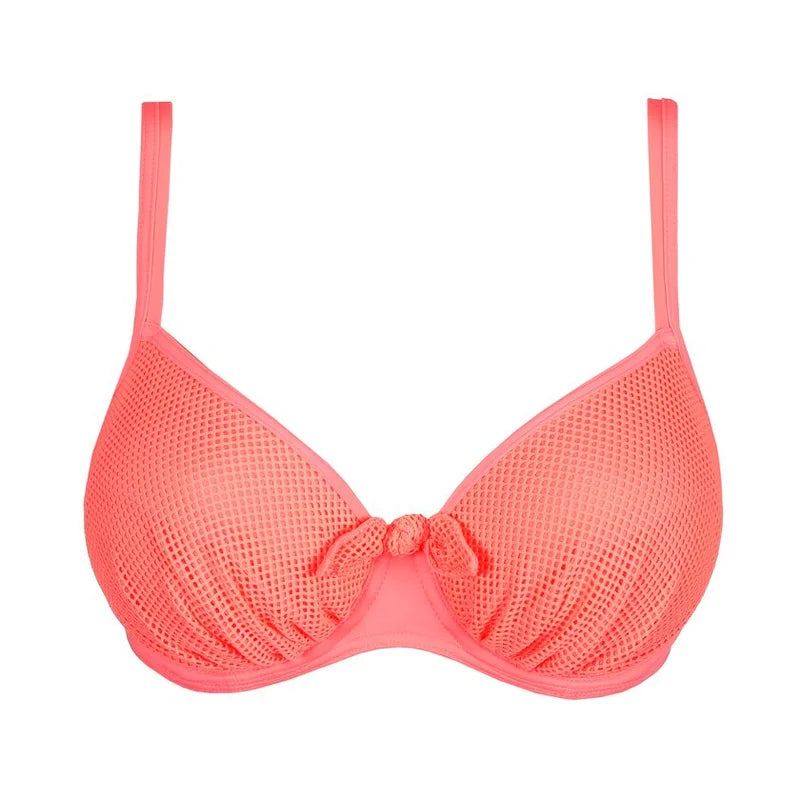 PrimaDonna Swimwear - Rivas Full Cup Bikini Top Neon Fiesta
