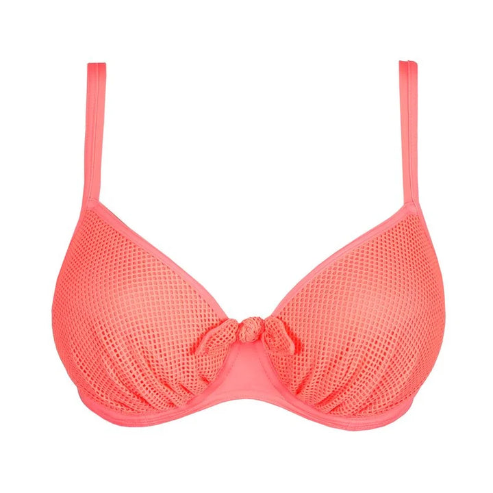 PrimaDonna Swimwear - Rivas Full Cup Bikini Top Neon Fiesta