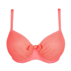 PrimaDonna Swimwear - Rivas Padded Balcony Bikini Top Neon Fiesta
