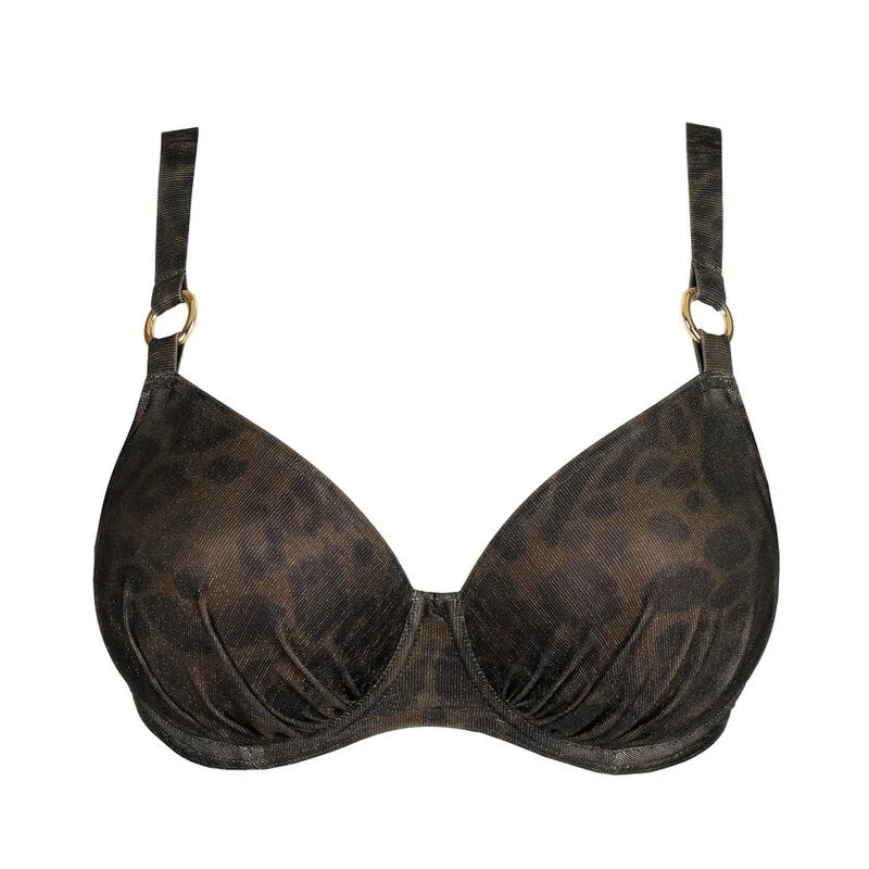 PrimaDonna Swimwear - Ratjada Full Cup Bikini Top Jungle Jaguar