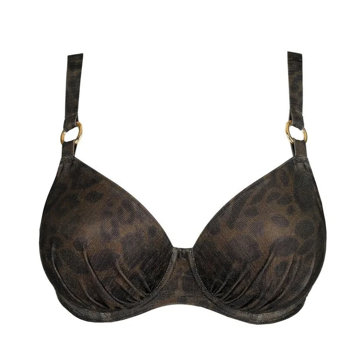 PrimaDonna Swimwear - Ratjada Full Cup Bikini Top Jungle Jaguar