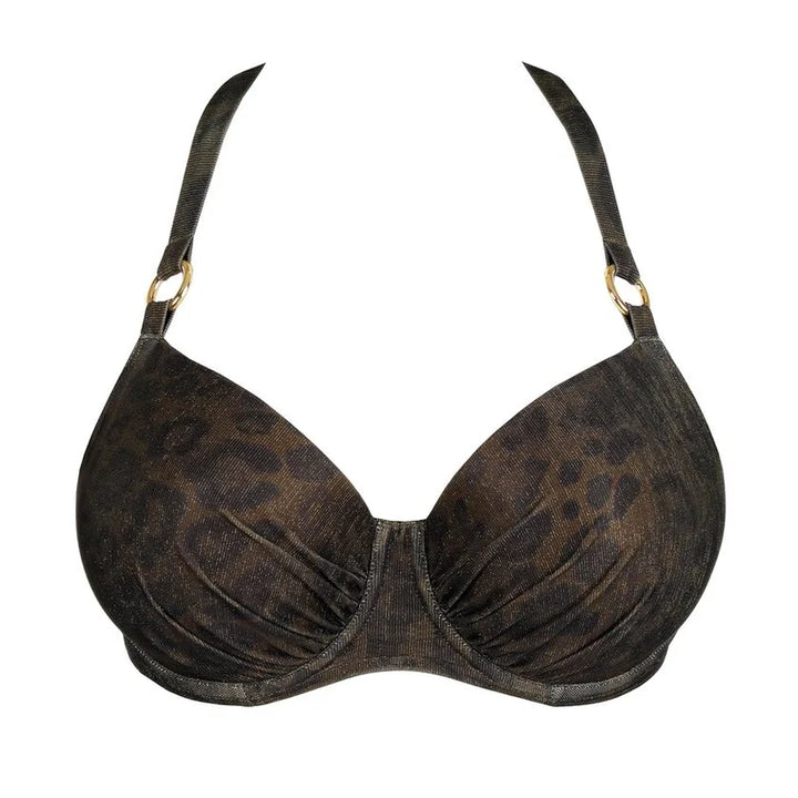PrimaDonna Swimwear - Ratjada Padded Balcony Bikini Top Jungle Jaguar