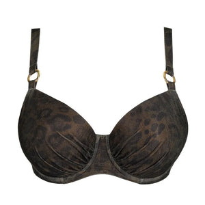 PrimaDonna Swimwear - Ratjada Padded Balcony Bikini Top Jungle Jaguar