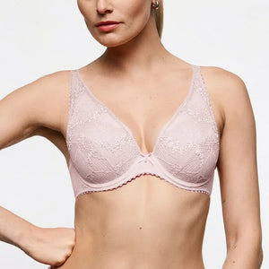 Marie Jo - Solene Padded Plunge Bra Gardenia Rose