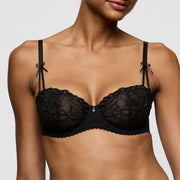 Marie Jo - Noova Balcony Bra Vertical Seam Black