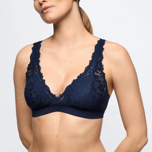 Marie Jo - Soft Studio Padded Bralette Velvet Blue