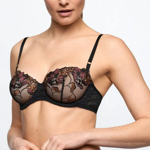 Marie Jo - Juliane Balcony Bra Vertical Seam Black