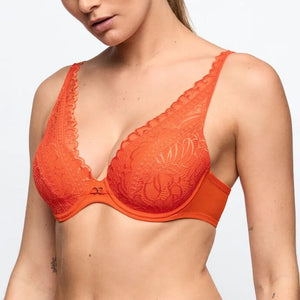 Marie Jo - Cerina Padded Plunge Bra Clementine