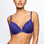 Marie Jo - Cerina Padded Bra Heartshape Velvet Blue