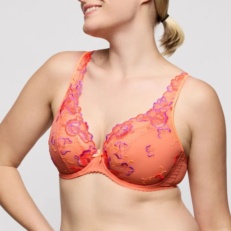 PrimaDonna - Devdaha Half Padded Plunge Bra Sunset Blush