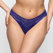 Marie Jo - Cerina Thong Velvet Blue