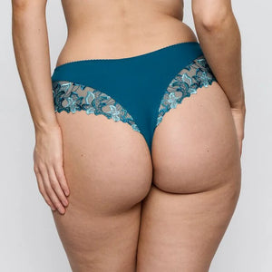 PrimaDonna - Deauville Luxury Thong Peacock