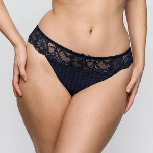 PrimaDonna - Madison Thong Velvet Blue
